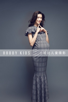 小哈比孕妇摄影作品