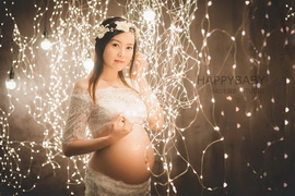 小哈比孕妇摄影作品