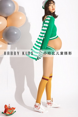 小哈比孕妇摄影作品