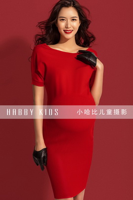 小哈比孕妇摄影作品